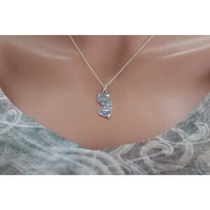 Sterling Silver New Jersey Charm Necklace